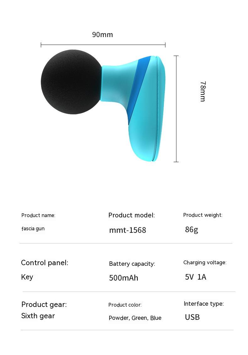Mini Back Massager Electric Handheld