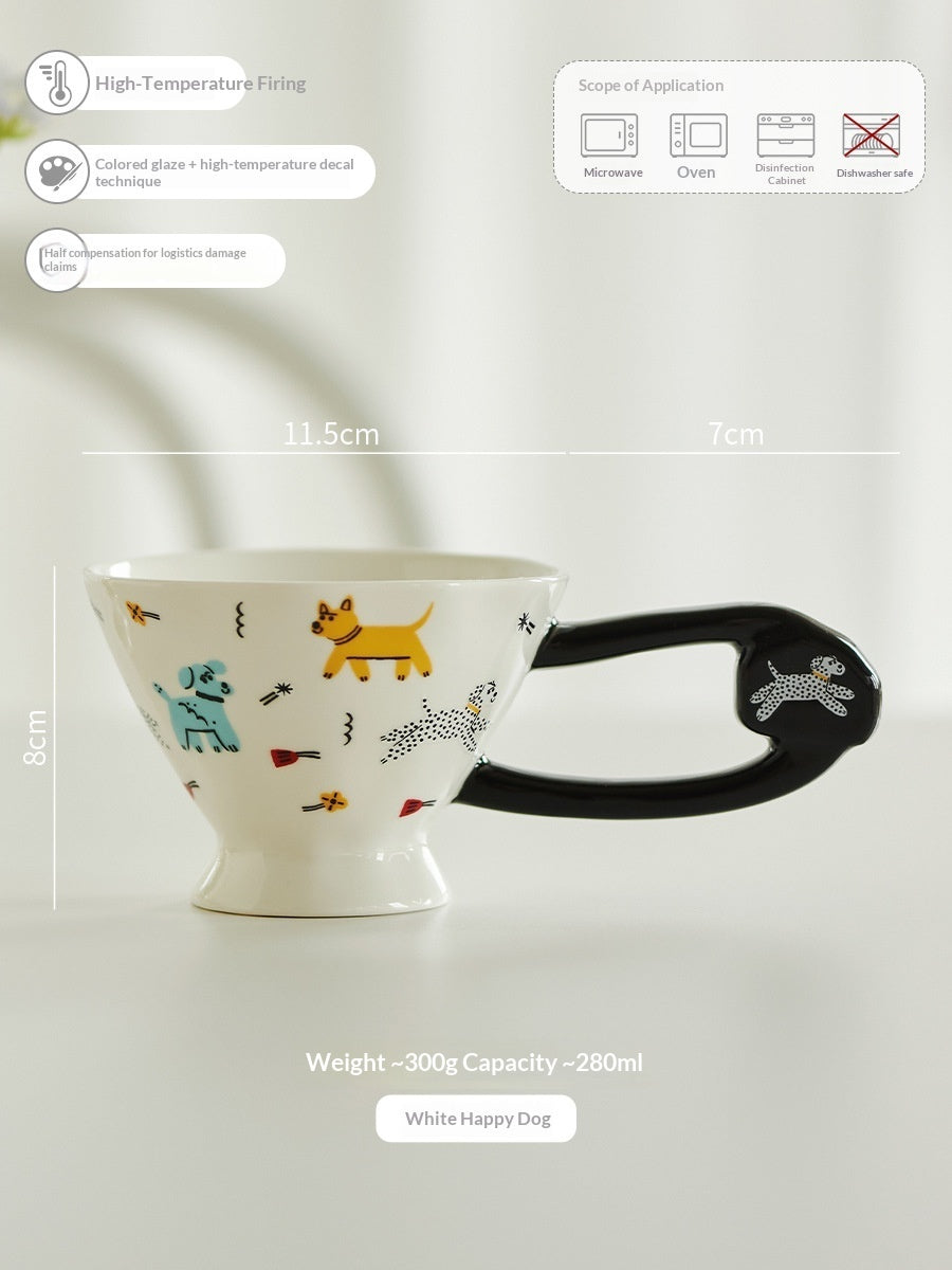Breakfast Cup Office Creative Ceramic Mug