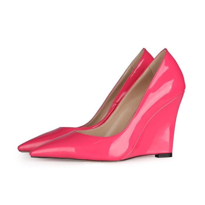 Spring Candy Colors Ladies Wedges Shoes