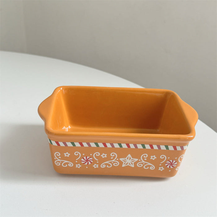 Christmas Tableware Gingerbread Man Berry Baking Tray