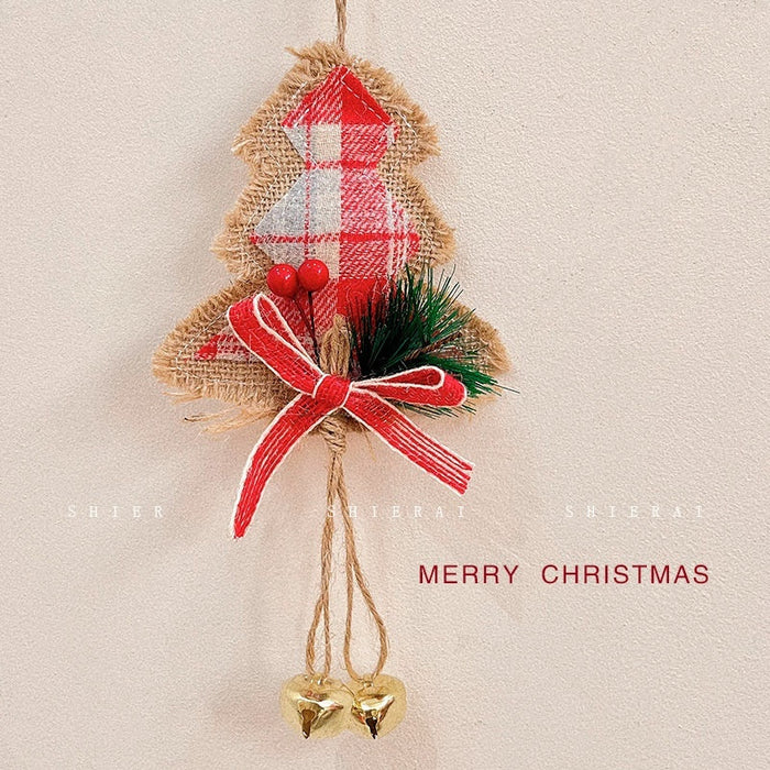 Christmas Car Room Door Entrance Bell Decoration