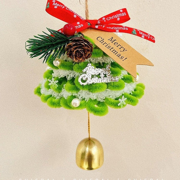 Christmas Car Room Door Entrance Bell Decoration
