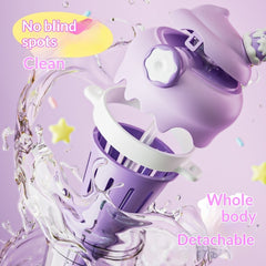 Youjin Ice Cream Cup Large-Capacity Water Bottle For School Portable