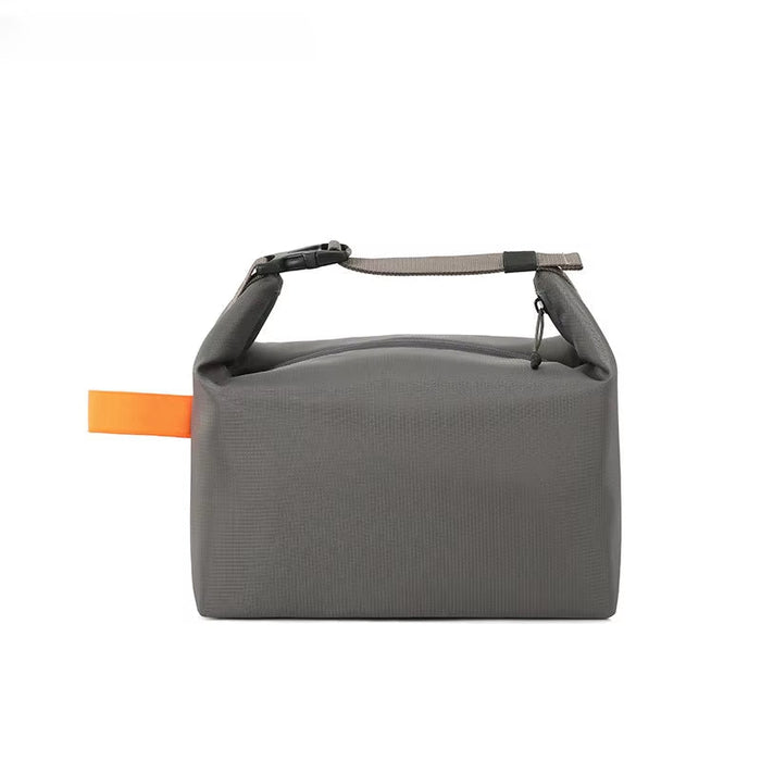 New Insulated Lunch Box Tote Bag Large Capacity Foldable Lunch Bag for Work Simple and Fashionable Storage Bag Lunch Box Bag