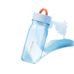 Plastic Water Bottle Stylish Design Summer Sports Portable Tea On-the-go Cup