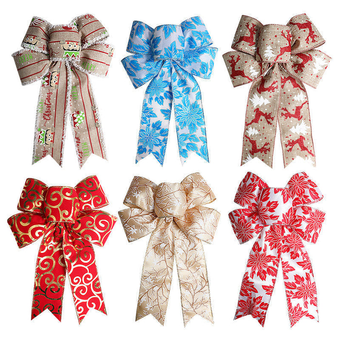 Christmas Ribbon Bow Christmas Decoration