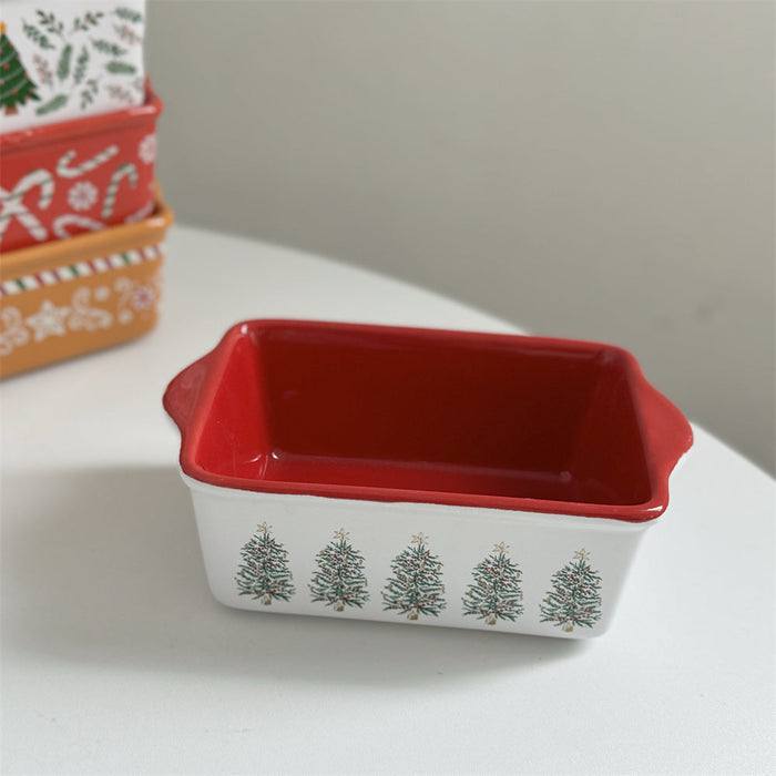 Christmas Tableware Gingerbread Man Berry Baking Tray
