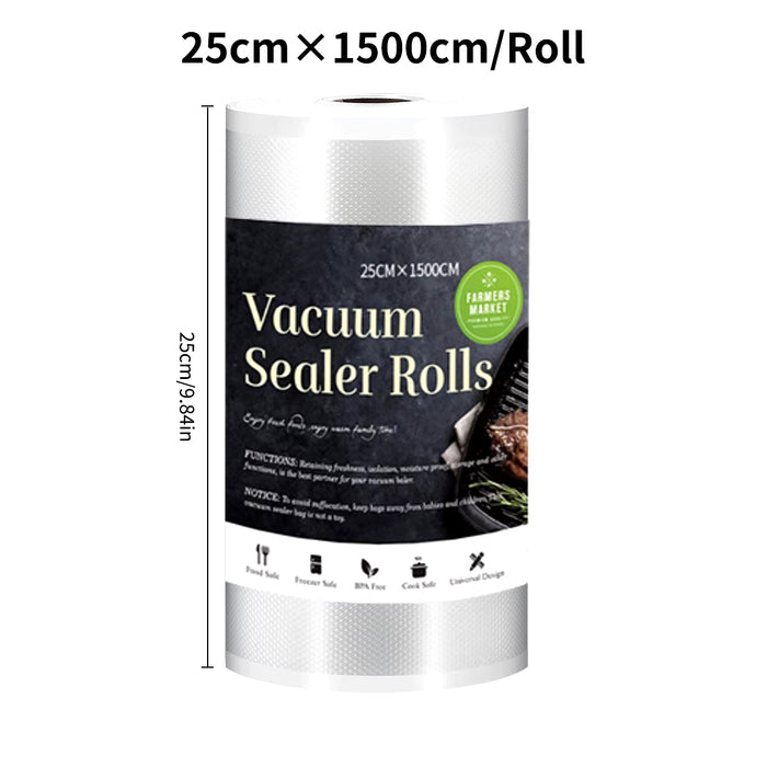 Kitchen Food Vacuum Sealer Bag Sous Vide Storage Bags for Vacuum Packaging 12/15/20/25/30Cm*1500Cm/Rolls