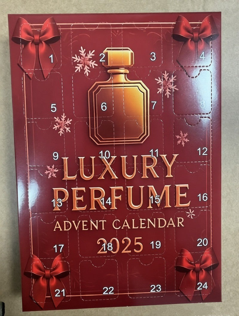 2026 Luxury Perfume Advent Calendar,24 Days Acrylic Perfume Countdown Gifts
