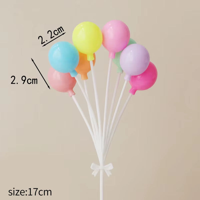 Ins Style Colorful Happy Birthday Letter Soft Gum Cake Decoration Candy Color Cake Topper Children'S Party Supplies Gifts