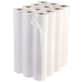 12 X Couch Rolls 20 Inch White | 2 Ply 50Cm Hygiene Rolls for Massage, Beauty Bed | 20" Wide X 40 Metres Long |