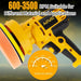 Car Polisher Buffer Sander Rotary Polishing Machine Handheld Mini Polish Kit for Car Boat Floor Motorcycles DIY Detailing Buffing Polishing with 5In Waxing Sponge Pads 700W 6-Speed 600-3500RPM