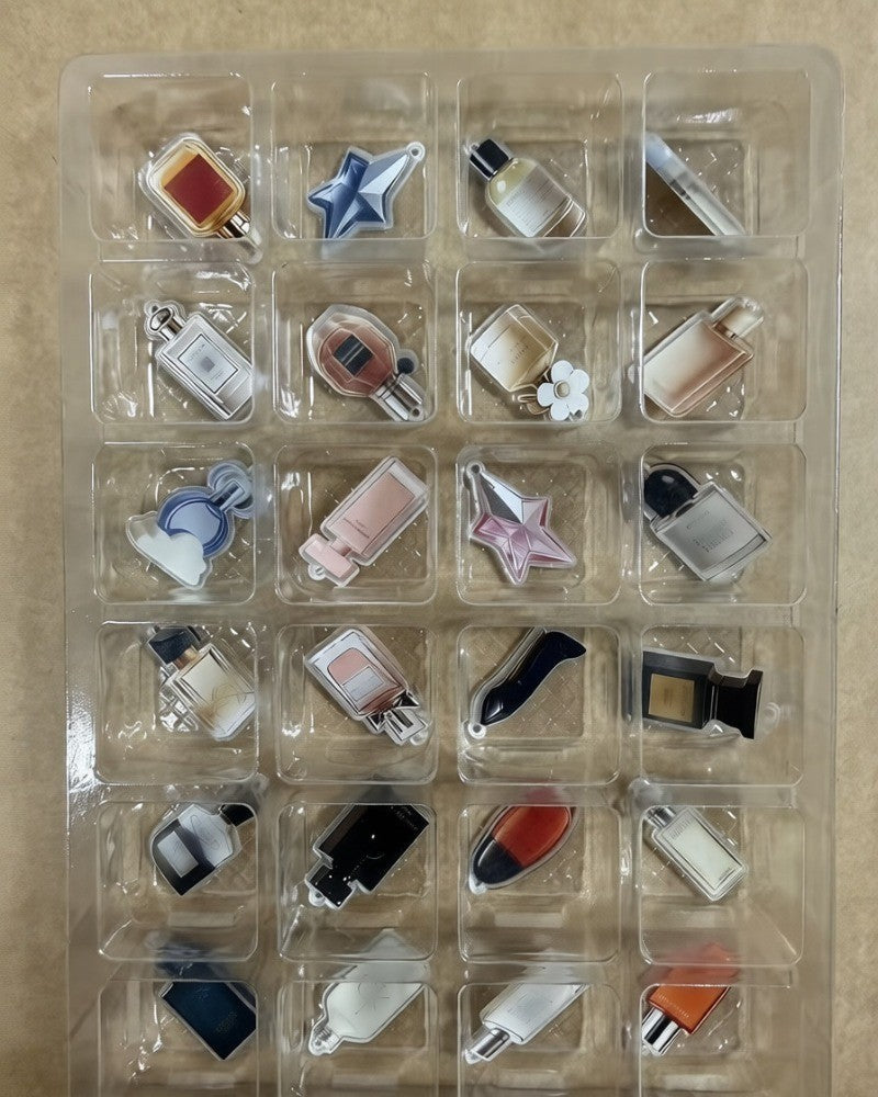 2026 Luxury Perfume Advent Calendar,24 Days Acrylic Perfume Countdown Gifts
