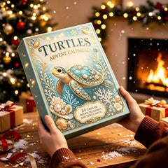 2026 Ocean Pearl Sea Turtle Advent Calendar 2026 24 Day Acrylic Christmas Gift