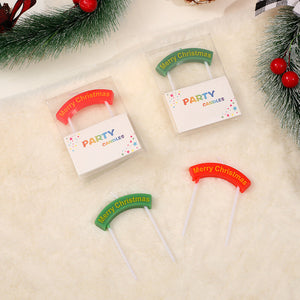 Arch Letter Merry Christmas Christmas Letter Candle Insert