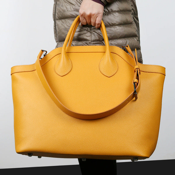 Stylish Large Capacity Leather One Shoulder Wing Tote Bag
