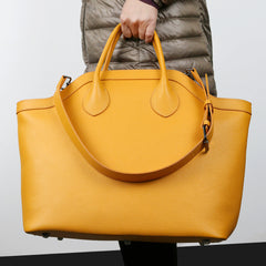 Stylish Large Capacity Leather One Shoulder Wing Tote Bag