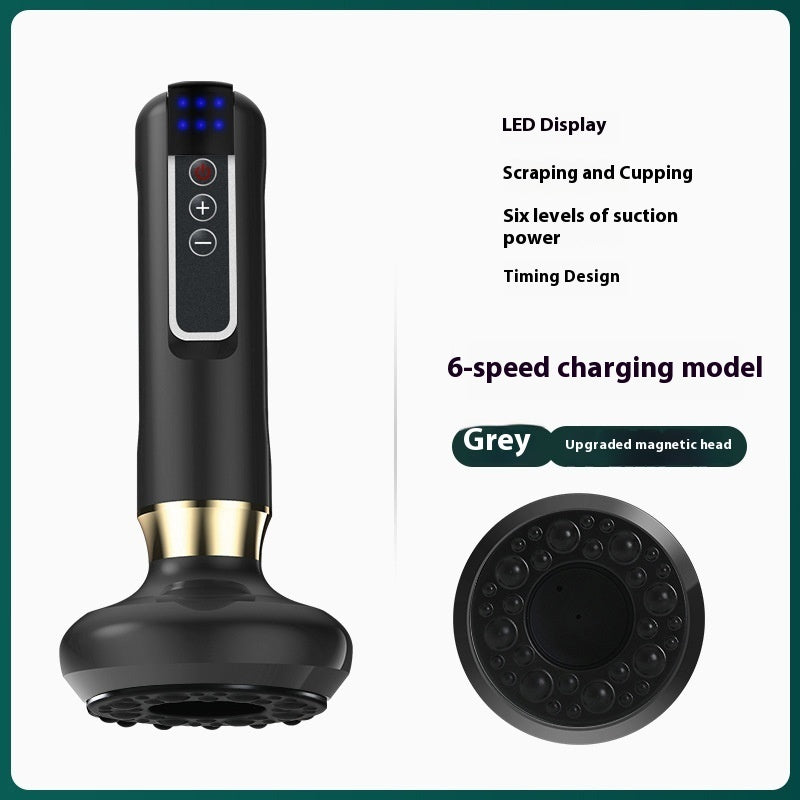 Electric Breathing Heating Wireless Scraping Massage Instrument