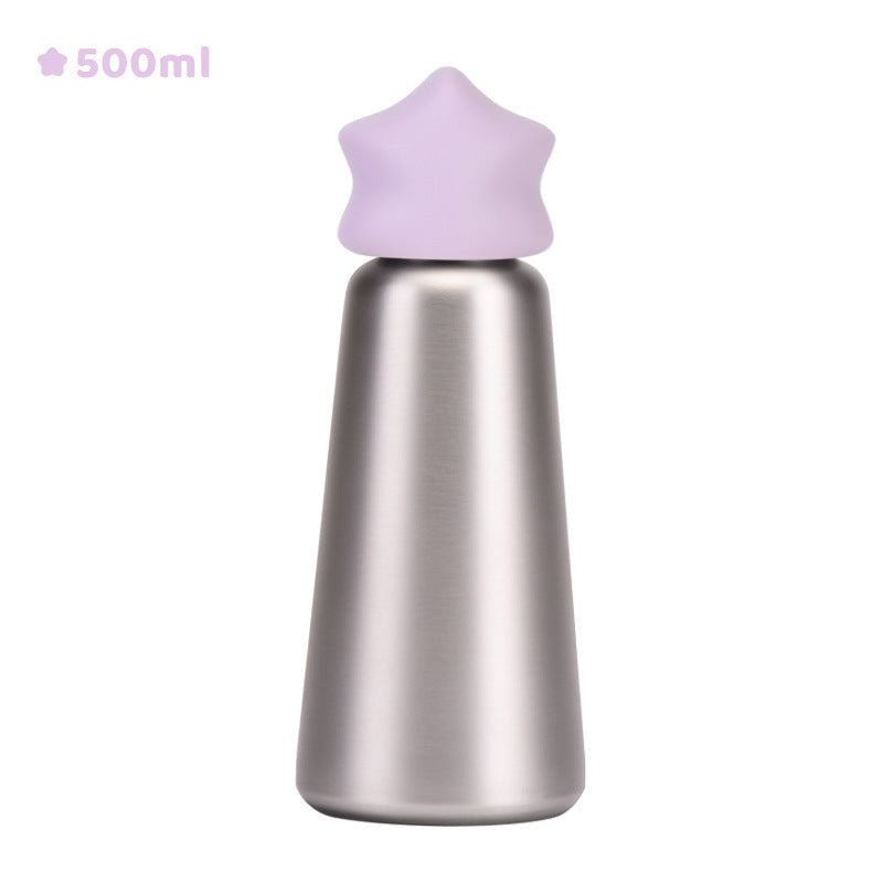 New 500ml Stainless Steel Insulated Water Bottle Creative Design