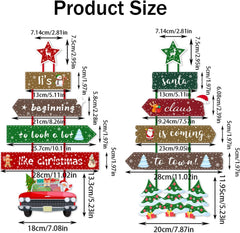 Christmas Hanging Decoration,Large Hanging Indoor,Window Door Kitchen Dress up Card Hanging,Creative Crafts Christmas Decorations