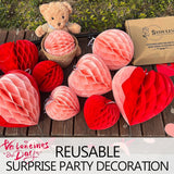'-11Pcs Valentines Decorations,Anniversary Decoration，Engagement Party Decorations， Mothers Day Decorations，Wedding Decoration,Give Your Dear Her/He Surprise