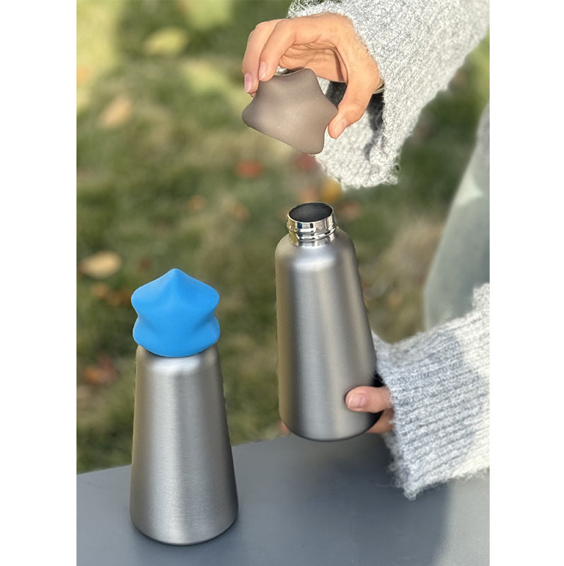 New 500ml Stainless Steel Insulated Water Bottle Creative Design