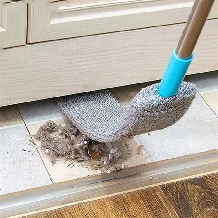 Telescopic Long Handle Broom for Home Blinds Dust Microfiber Brushes to Install Easy to Use Household Cleaning Tools