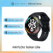 Solar Lite Smart Watch 1.38" Display Bluetooth 5.3 100+ Watch Faces Spo2 Heart Rate Monitor 20 Days Endurance Smartwatch