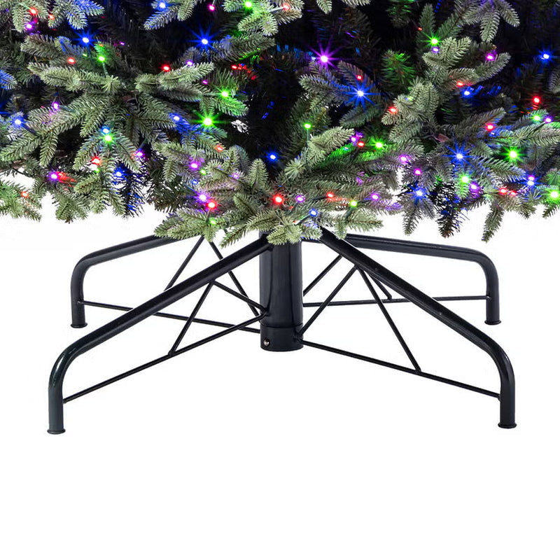 9Ft ( 2.7M ) Pre-Lit Aspen Artificial Christmas Tree with 2,700 Colour-Changing Radiant Micro Twinkle LED Lights