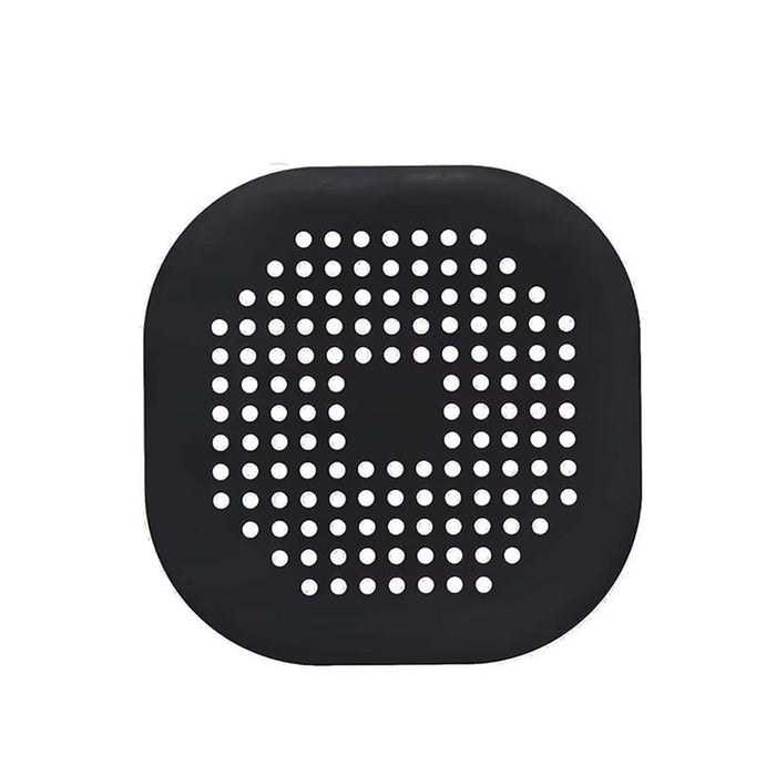 Square Silicone Floor Drain Sticker Bathroom Sewer Hair Filter Drain Cover Home Bathroom Floor Drain Mat