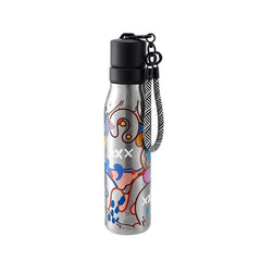 High-Style Pure Titanium Insulated Water Bottle For Outdoor Activities