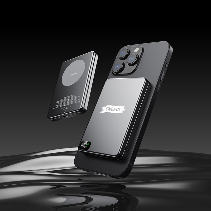 Ultra-thin MagSafe Magnetic Wireless Power Bank