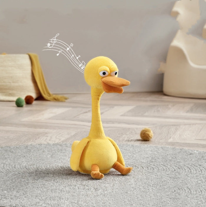 Babycare Repeat Reading Duck Plush Baby Talking Toy Baby Doll Doll Talking Duck Doll
