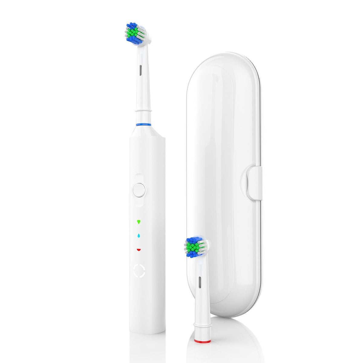 Rechargeable Soft-bristle Frequency-controlled Rotating Electric Toothbrush