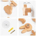 1Pcs Animal Wooden Hooks Cute Room Decor Hook Wall Keychain Coat Hook Home Door Wood Hook Hanger Kitchen Accessories Gadget