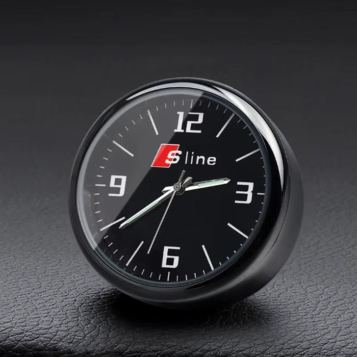 Car Clock Ornaments Car Watch Ornaments for  A1 A3 8P 8L A4 A5 B6 B7 A6 A7 C5 C6 4F Q3 Q5 Q7 Q8 TT S3 S4 S6 RS Accessories