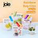 Joie Rainbow Bag Clips 3Pcs/6Pcs Moisture Proof Food Sealer Plastic Food Preservation Sealing Clip Kitchen Tool Durable
