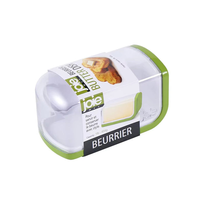 Joie Butter Storage Box Sliding Lid Design Butter Dish Sealed Fresh-Keeping Storage Cheese Food Grade Fabric Refrigerator