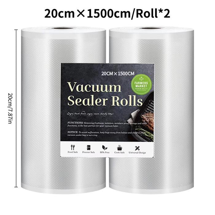 Kitchen Food Vacuum Sealer Bag Sous Vide Storage Bags for Vacuum Packaging 12/15/20/25/30Cm*1500Cm/Rolls
