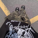 American Mechanical Style Outdoor Camouflage Workwear Casual Pants