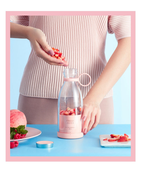 Fresh Portable Electric Juicer Blender Usb Mini Fruit Mixers 350ml