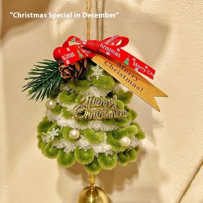Christmas Car Room Door Entrance Bell Decoration