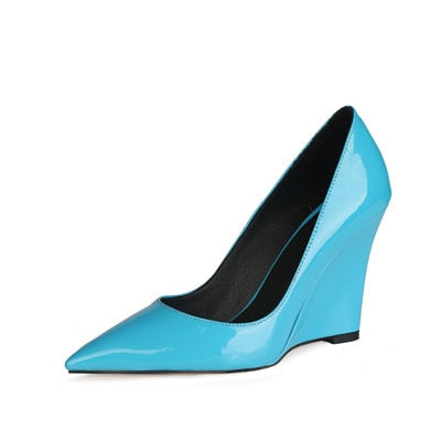 Spring Candy Colors Ladies Wedges Shoes