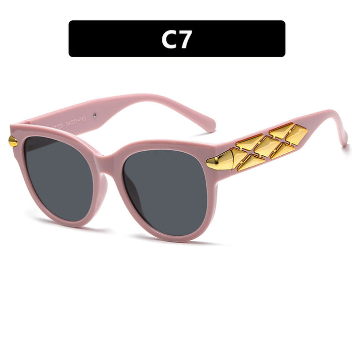 Large frame cat eye sunglasses personalized sunglasses