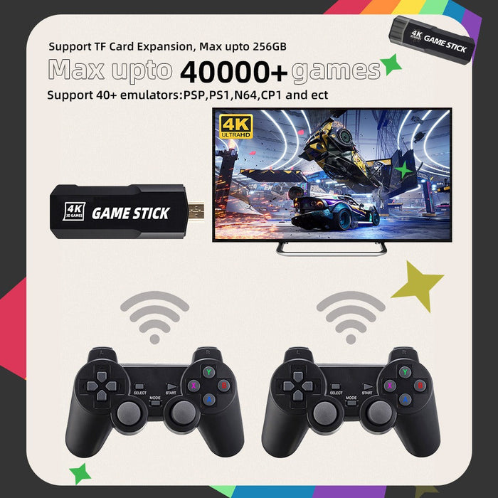 Home TV game console PSP/N64/NDS/DC/PS1 gaming Y5 lite wireless