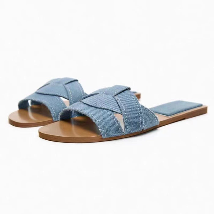 Flat Soft Bottom Slippers Comfortable Outdoor