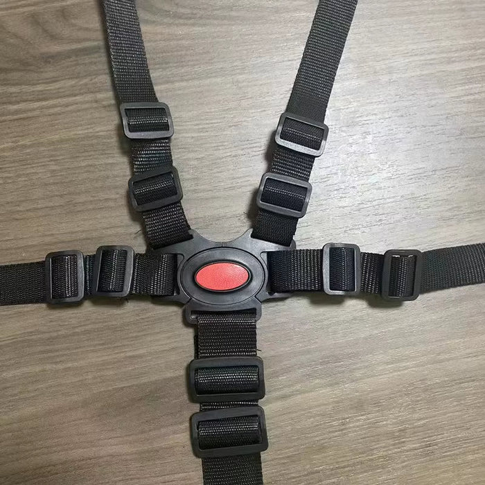 Suit for Stokke Tripp Trapp Growth Chair Dining Chair Stroller Highchairs Five-Point Seat Belt Strap Growth Chair Baby
