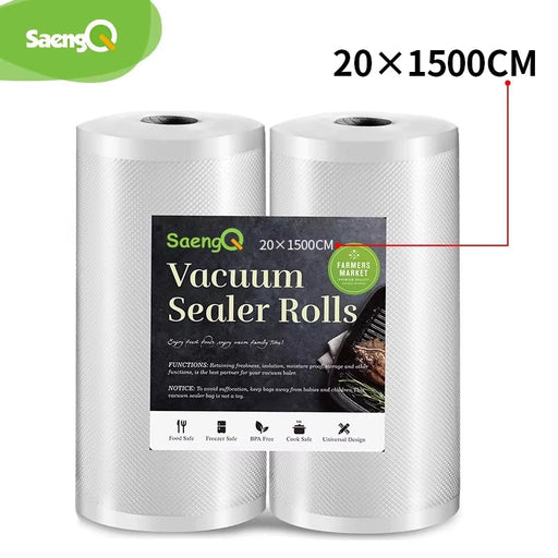 Kitchen Food Vacuum Sealer Bag Sous Vide Storage Bags for Vacuum Packaging 12/15/20/25/30Cm*1500Cm/Rolls