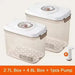 Vacuum Sealed Canister Household Fresh-Keeping Box Refrigerator Food Storage Containers Drainable Kitchen Organizers Fruit Tank