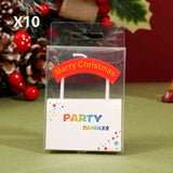 Arch Letter Merry Christmas Christmas Letter Candle Insert